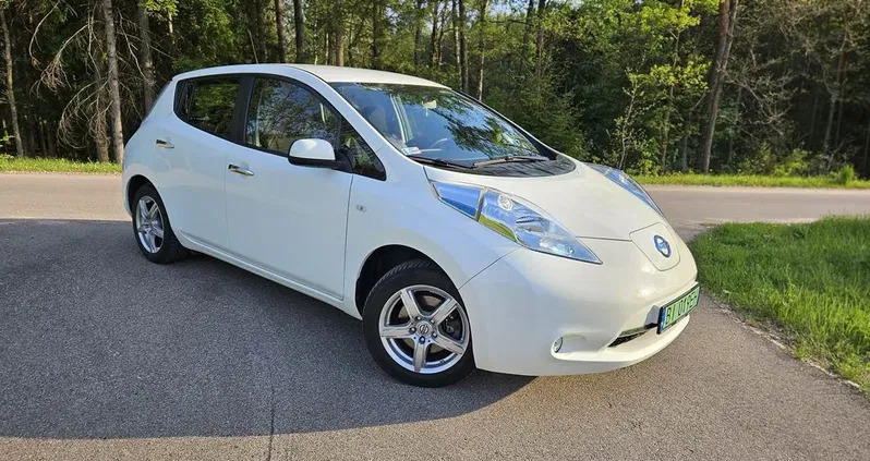 Nissan Leaf cena 44000 przebieg: 85500, rok produkcji 2017 z Olsztynek małe 92